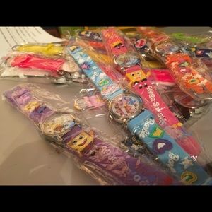 Vintage Barbie and Sponge Bob watches